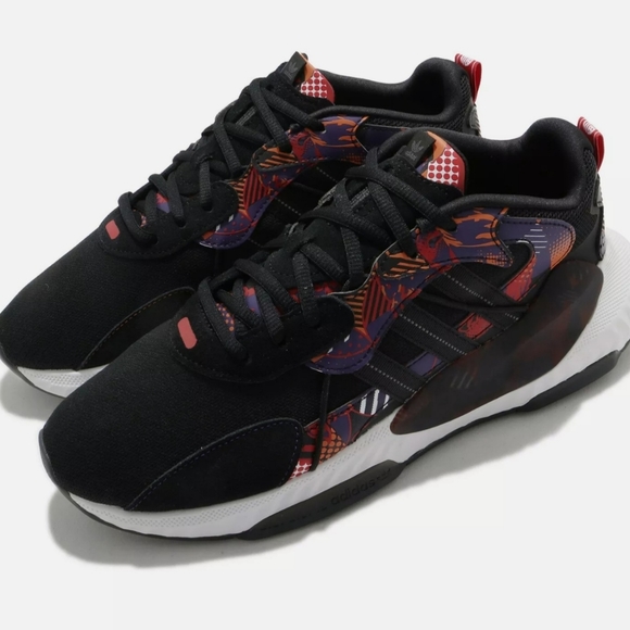Adidas Originals Men\'s Hi-Tail CNY 2020 White Black Red H69047 Size 9 UK 8.5